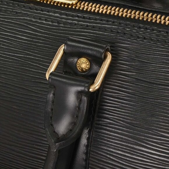 Louis Vuitton Black Epi Keepall 45 Travel Handbag M42972 VI0985 115793 - Picture 6 of 8